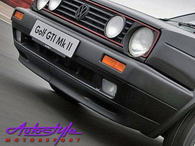 VW Golf MK2 Front Spoiler  - 16v GTi 2 piece