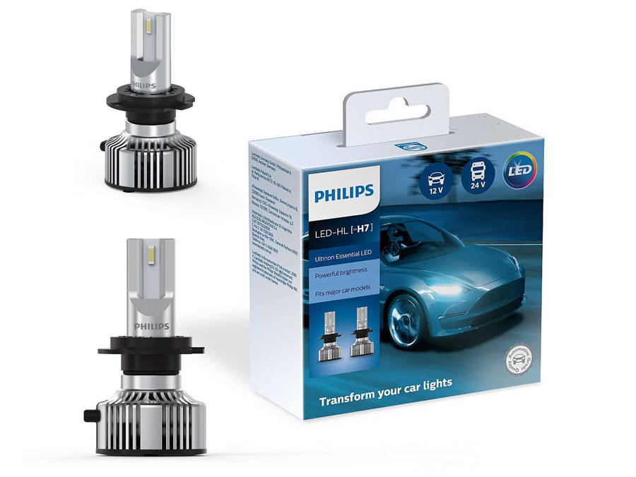 Philips Ultinon Essential LED H7 Headlight Bulb Kit