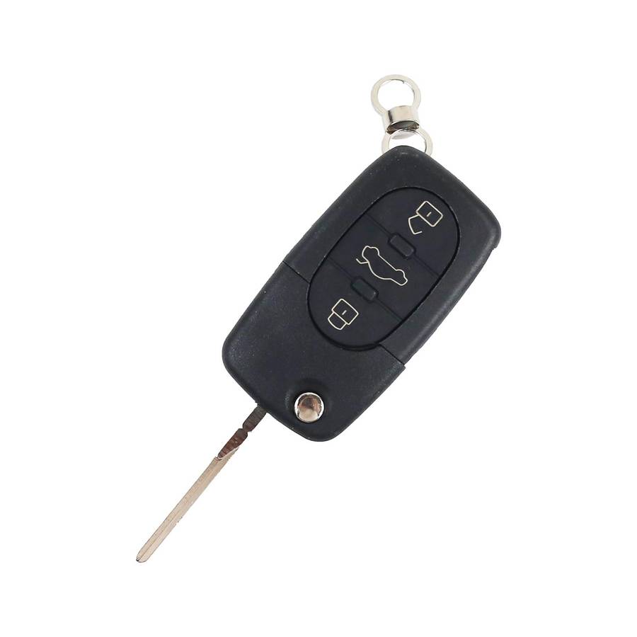 Volkswagen - Golf, Passat, Polo, Touran | Remote Key Case & Blade (3 Button, HU66 Blade, CR2032 Batt