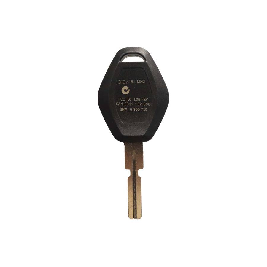 BMW - E46, E60, E83, E53 + Others | Complete Remote Key (3 Buttons, HU58 Blade, 433MHz Frequency)