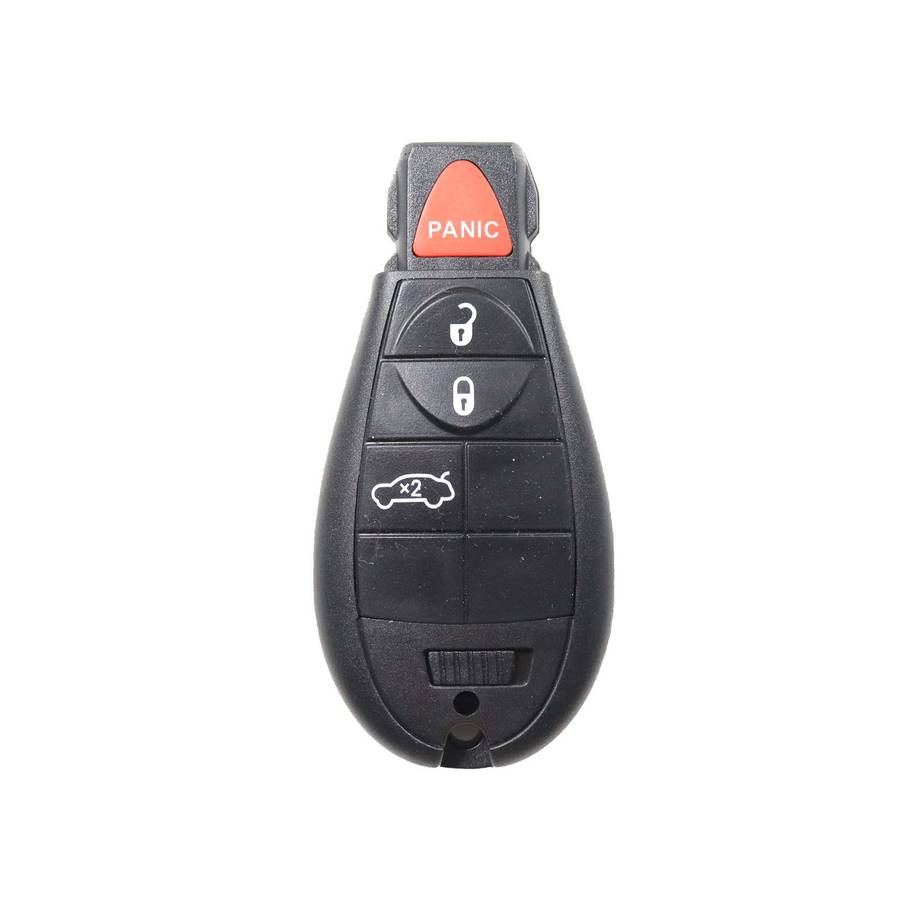 Chrysler, Dodge, Jeep - Grand Cherokee, Libe + Others | Complete Remote Key (3+1 Buttons Lock, Unloc