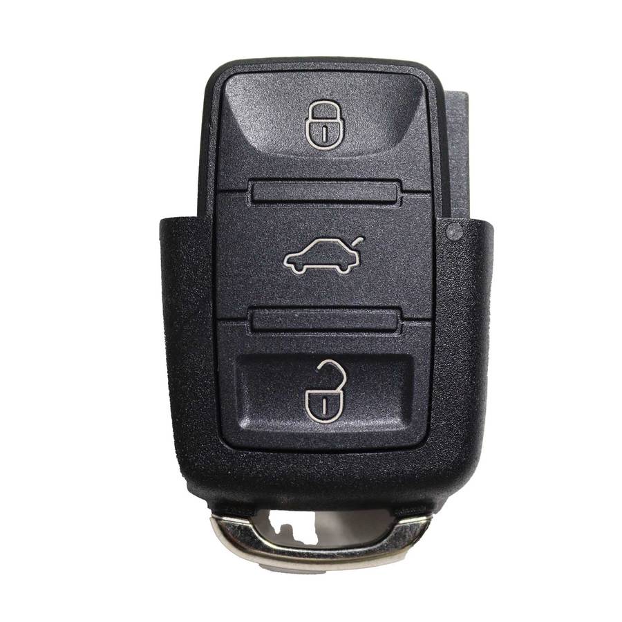 VW - Golf, Passat, Polo, Jetta, Tigaun, Touarag, Touran | Remote Case Only (3 Buttons)