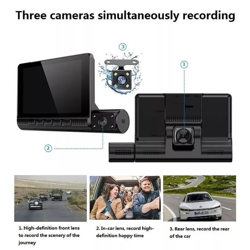 4k Dvr Wifi Remote Car Black Box Auto Recording Camera Car Dash Cam
