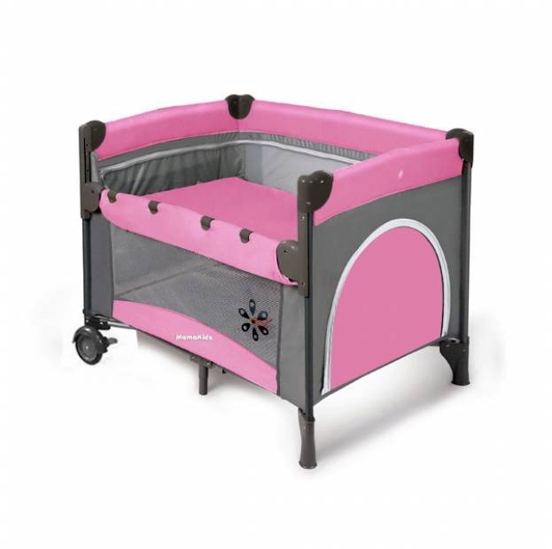 Mamakids Camp Cot - Sleepy Pink