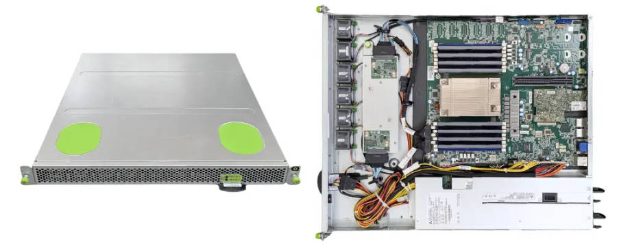 Hyve Technologies 1U AMD EPYC Server - EPYC 7642 (48 Core CPU) - 128GB DDR4 RAM