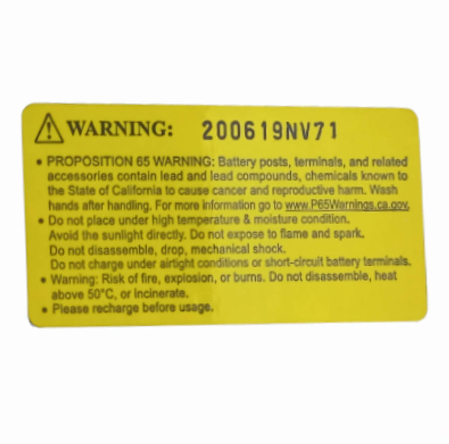 BW063  GP VB - GP Battery (Second Stock) Sealed  Lead Acid  12V 26A