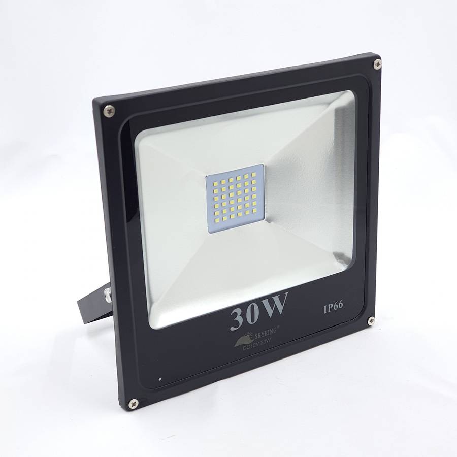 LA017E SK - Solar Floodlight Outdoor LED IP66 12 DC Volt 30 Watt