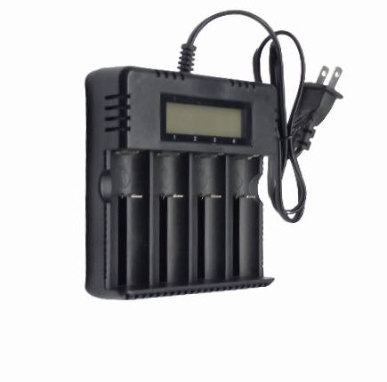 EA027B -  Multifunction Lithium Battery charger for 26650 , 18650 , 16340 etc 3000mA  4 Batteries