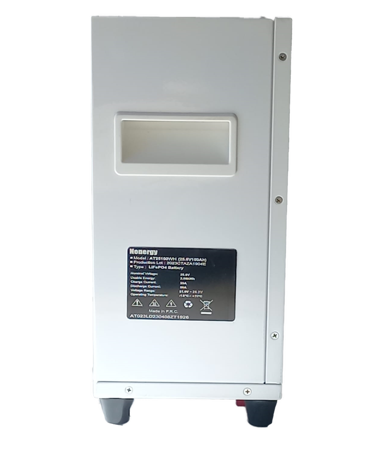BU024 Nenergy - Battery Lithium Iron LifePO4 2.05 Kw 24V 80Ah. Wall Mount