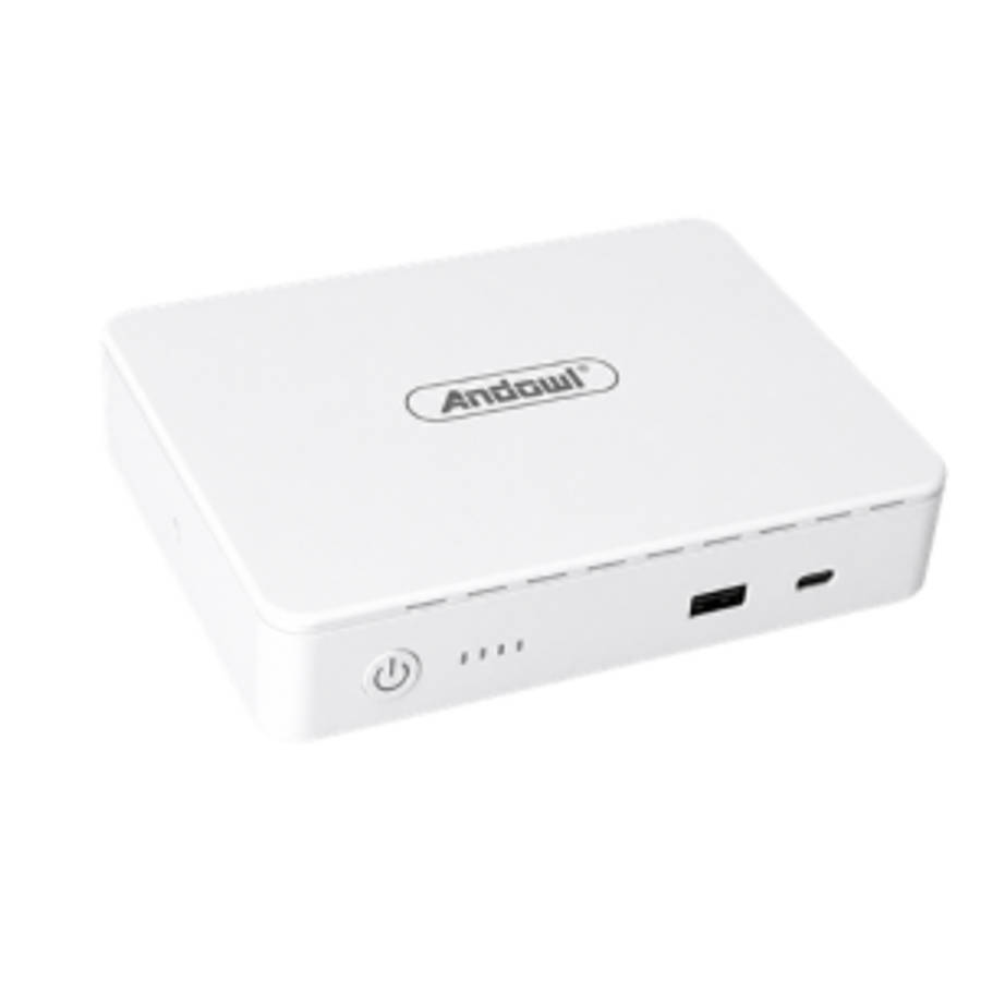 SA482A - Andowl Micro Lithium UPS. Input 220 Volts.Output 5/9/12/15/24 Volts DC  20000 mAh