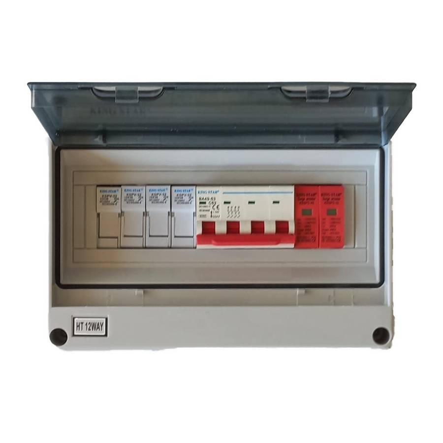 SJ072B Skytec -Protection Solar Power  PV Combiner Box  2 in 1 out