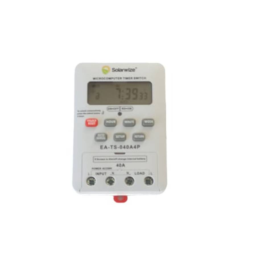 CL0562  Electrical - Solarwize  Digital Programmable Timer 16 Zone 40Amp 220/240 Volts