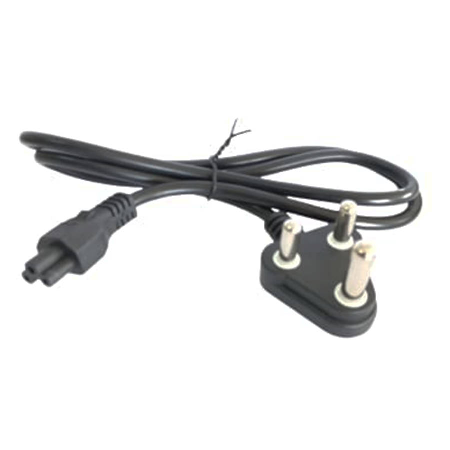 CL0419  AC Lead - Clover Power Lead  3pin 220Volts  Length  1 Meter