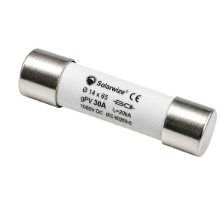 SJ018 Protection - Solar Power  PV  Fuse  50 Amp 1500V DC  65x15mm