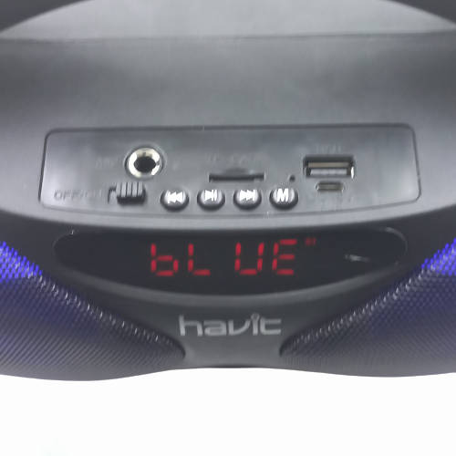 LN020C AV - Havic Solar Panel Radio FM Ourdoor . Wireless