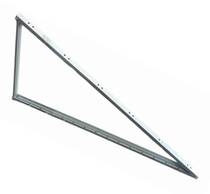 SN028D - A-Frame for Flat Roof. 10-30 Degree Adjustable. Length 1.7 meters