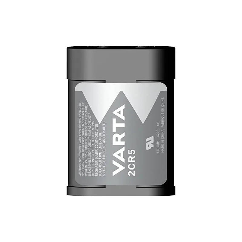 PA400- VARTA - 2CR5 6V Professional battery.