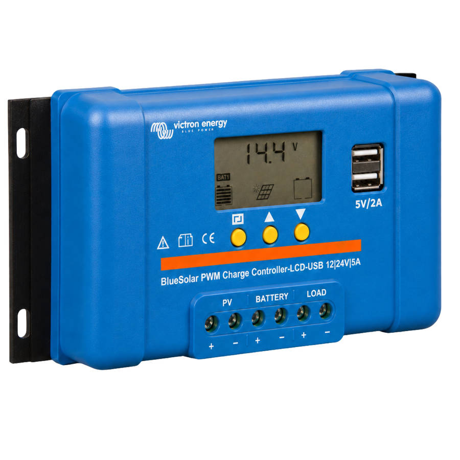 SF057  Victron - Blue Solar Charge Controller MPPT  12-24 Volts 10Amps.PV Max 75V