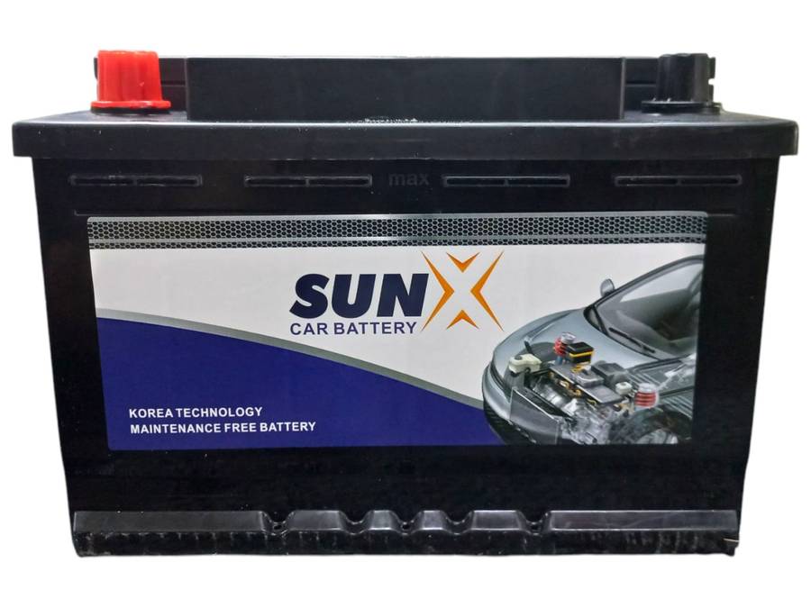 FB0282 SunX 657 - Auto Battery 12 Volt 72 Ah with OLD Battery. Plus R220 without OLD Battery.
