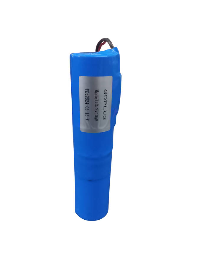 GDPLUS 3.2V 10Ah Lithium Battery Pack  Rechargeable LiFePO4 Power Cell