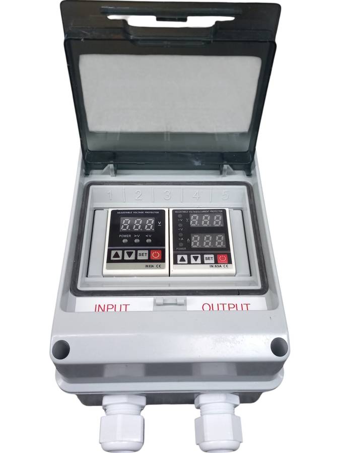 SJ065J  Protection - Custom Over/Under Voltage and Current Protector  set for 5KW Solar Inverter.