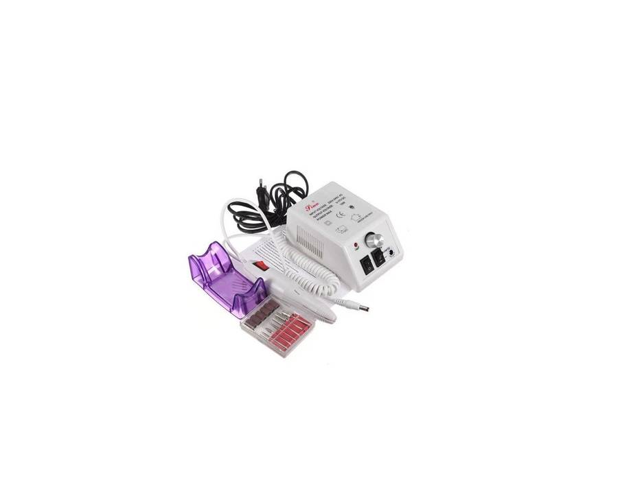 Professional Manicure Pedicure Machine Set Kit - White