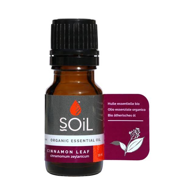Organic Cinnamon Leaf Oil (Cinnamomum Zeylanicum) 10ml