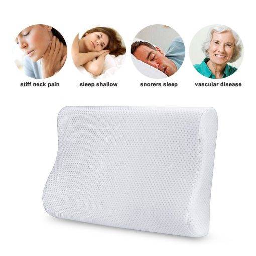 Better Sleep Memory Foam Pillow with Bamboo Cover