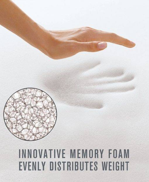 Better Sleep Memory Foam Pillow with Bamboo Cover