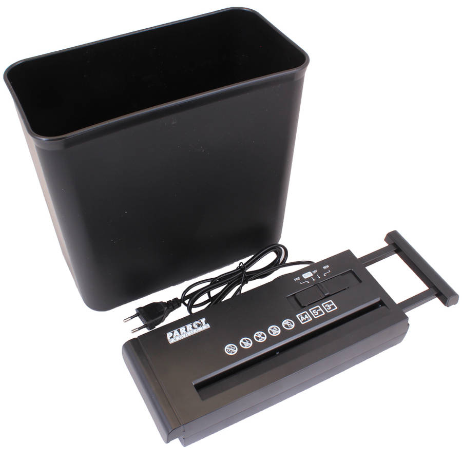 Paper Shredder   (5 Sheet, 6.8mm, Strip Cut, Low Security) S100