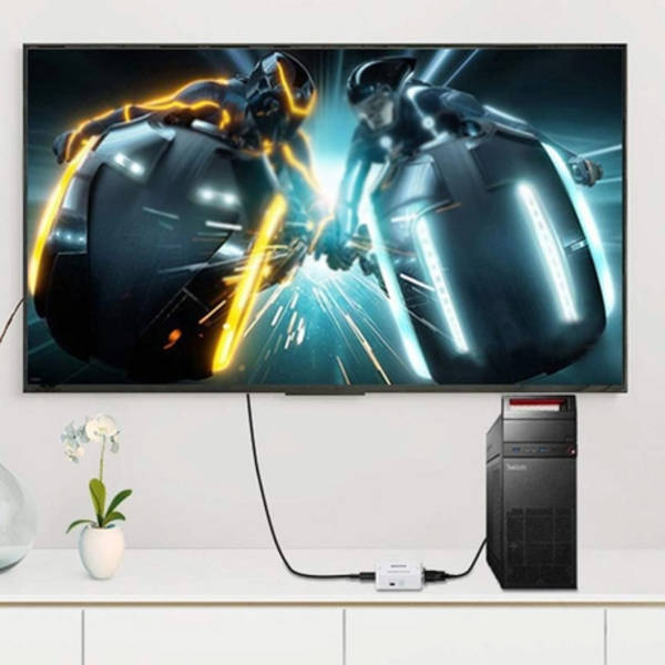 4K HDMI to VGA Adapter - VGA to HDMI Converter - HDMI Adapter