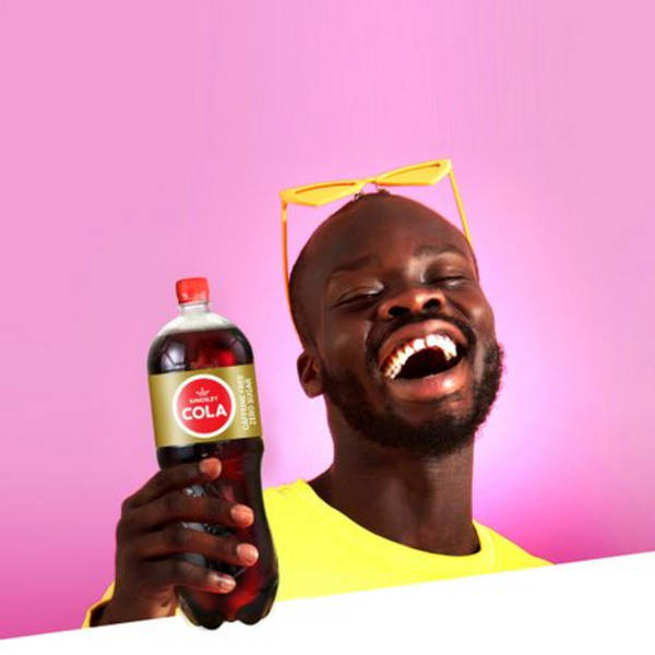 Kingsley Sparkling Soft Drink - Cola Caffeine &amp; Sugar Free (6 x 2L)