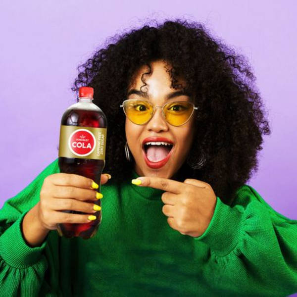 Kingsley Sparkling Soft Drink - Cola Caffeine &amp; Sugar Free (6 x 2L)