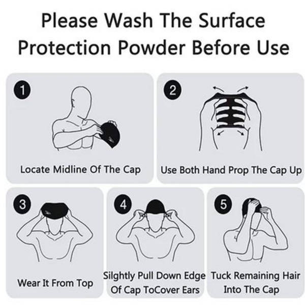 Swimming Cap - Non-Slip, Stretchable