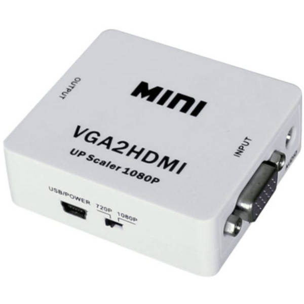 4K HDMI to VGA Adapter - VGA to HDMI Converter - HDMI Adapter