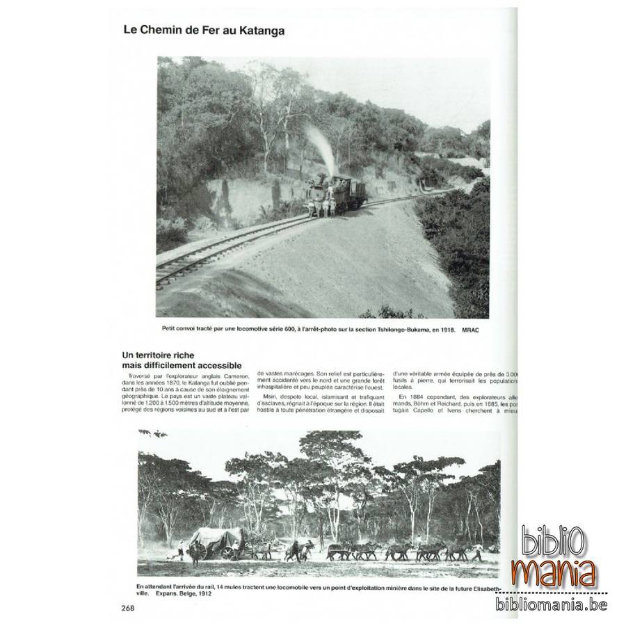 Le Rail au Congo Belge ( 2 volumes)