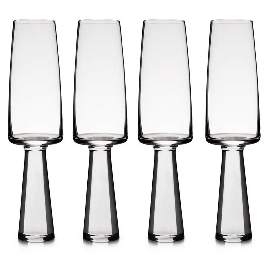 Baobab Champagne Flutes, Set Of 4