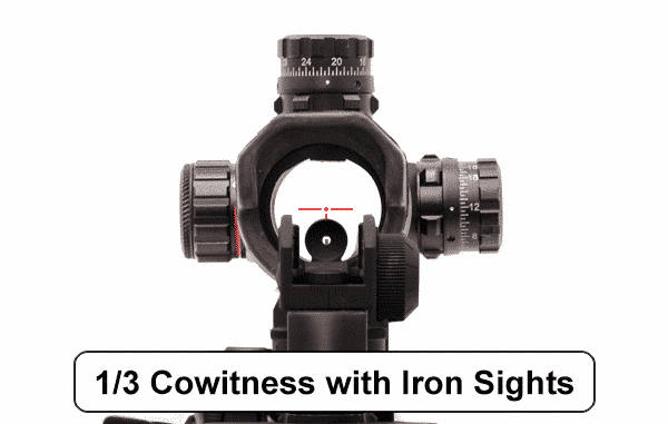 LEAPER UTG 6" Red/Green Dot Sight Integral QD Mount