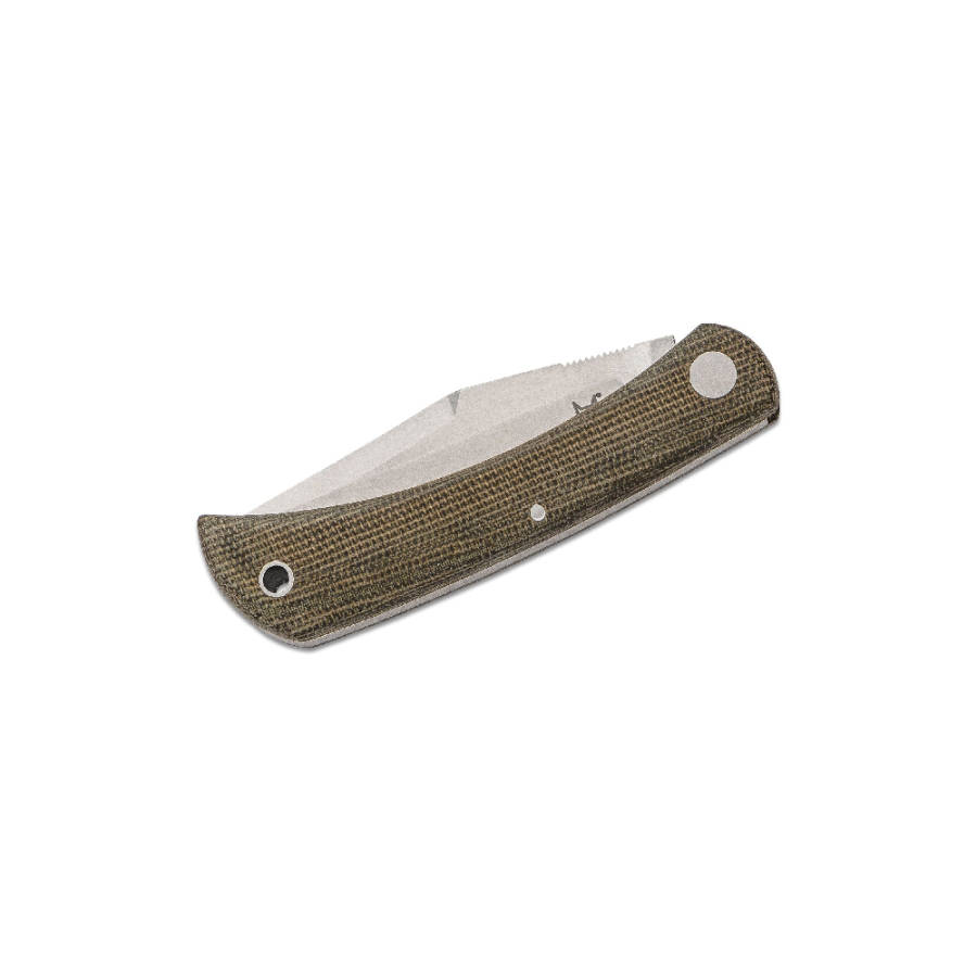 FX-582 Fox Libar Folding Knife Blade M390 Stainless Steel-Green