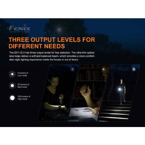 Fenix Flashlight E01 V2.0