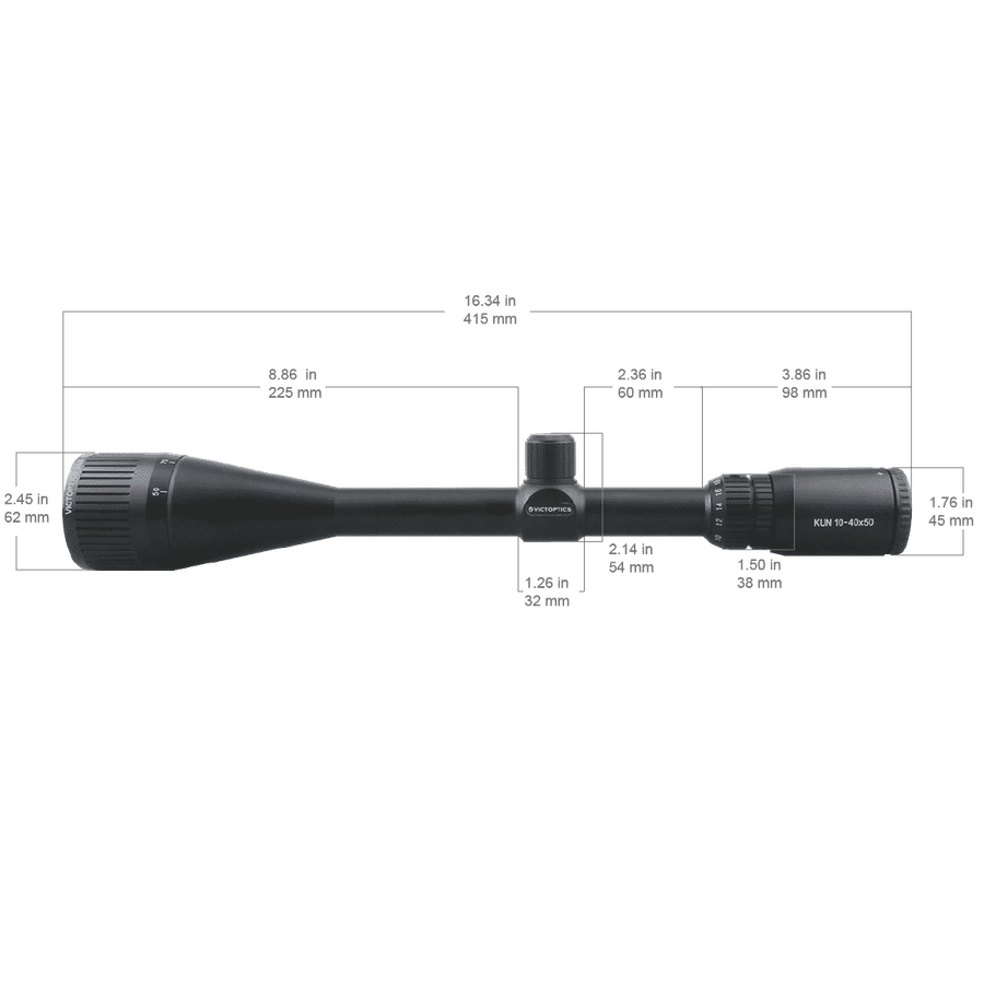 VICTOPTICS OPSL24 C4 10-40X50 SFP RIFLE SCOPE