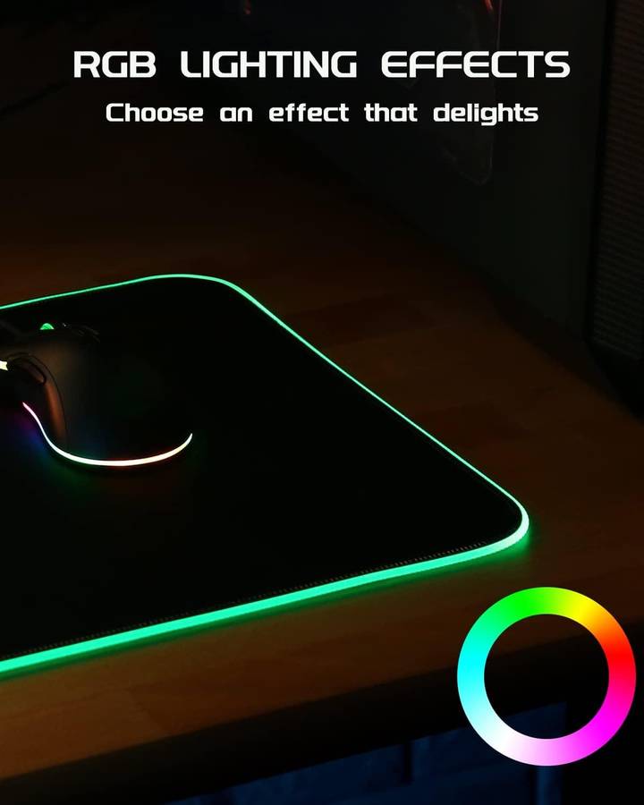 Gaming Mouse Pad XL Large 800mm X 300mm RGB