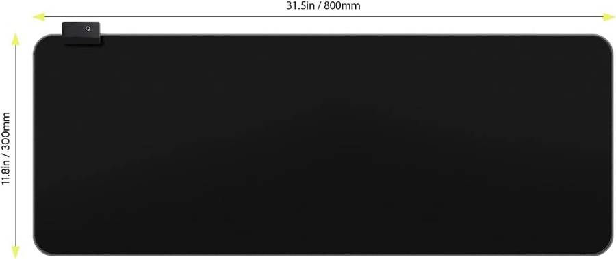 Gaming Mouse Pad XL Large 800mm X 300mm RGB