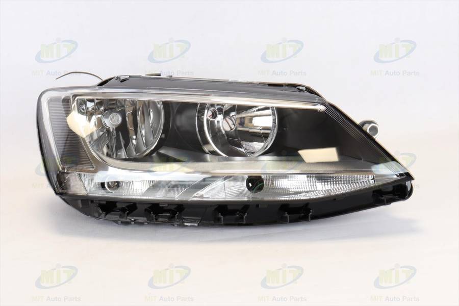 Vw Jetta 6 Head Lamp,+motor, Electrical, Halogen, Rh E-marked, Early = Late Model, L1 11-15