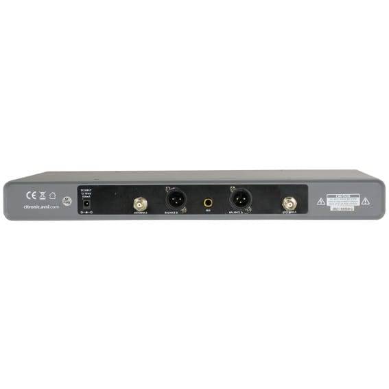 Citronic RU210-H Dual Multi-UHF Handheld System