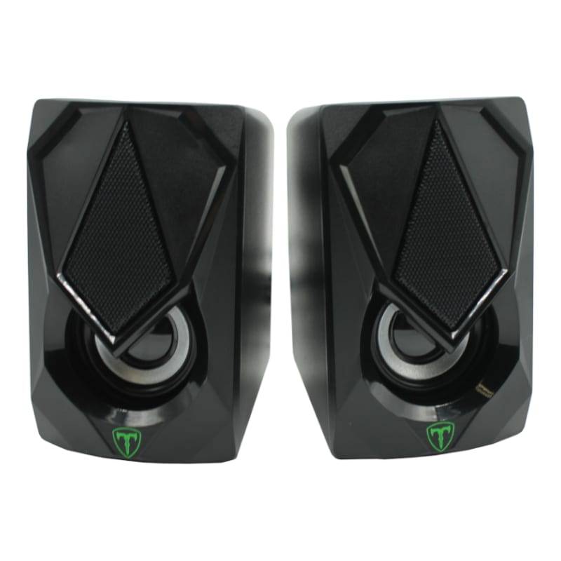 T-Dagger T-TGS500 2 x 3W|3.5mm|RGB Speakers - Black