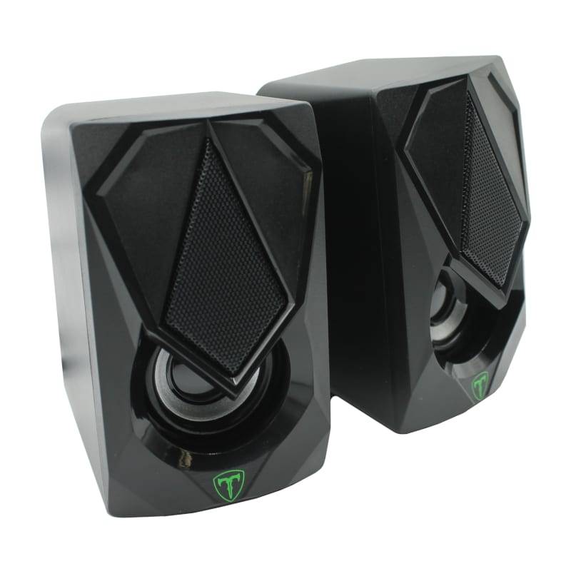 T-Dagger T-TGS500 2 x 3W|3.5mm|RGB Speakers - Black