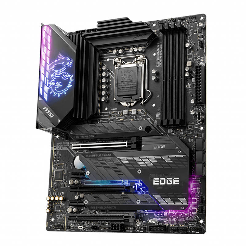 MSI Z590 GAMING EDGE WIFI Intel LGA1200 ATX Gaming Motherboard