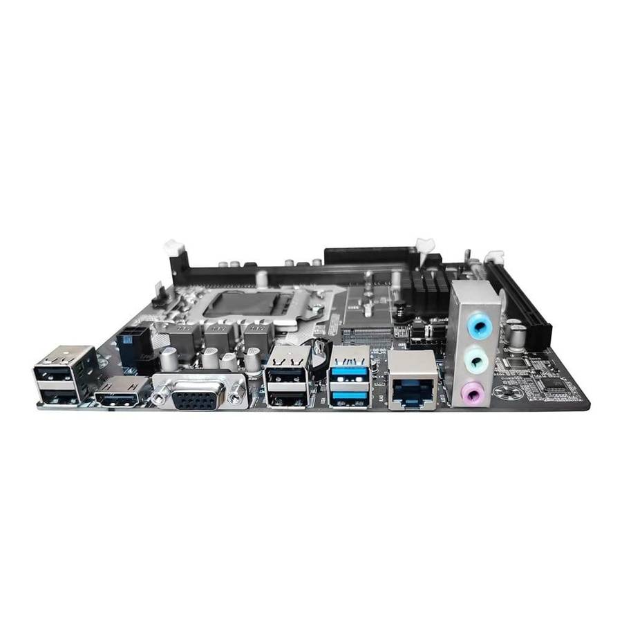 Arktek Intel H81 Chipset, Socket LGA1150, Dual Channel DDR3, Integrated Intel Graphics,2 x DDR3 S...