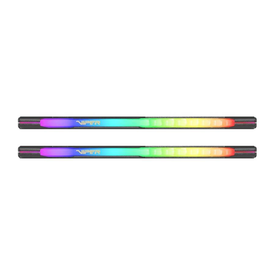 Patriot Vipersteel 32GB KIT (2x16GB) 3600MHz DDR4 Desktop Gaming Memory RGB